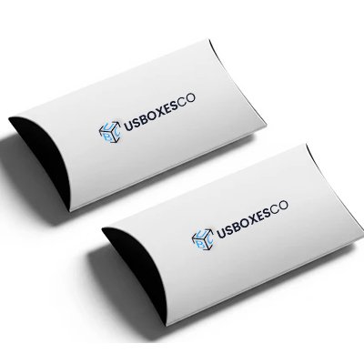 Displays custom-branded pillow boxes