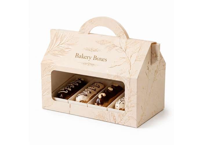 Custom printed bakery boxes