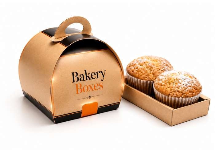 Takeaway bakery boxes