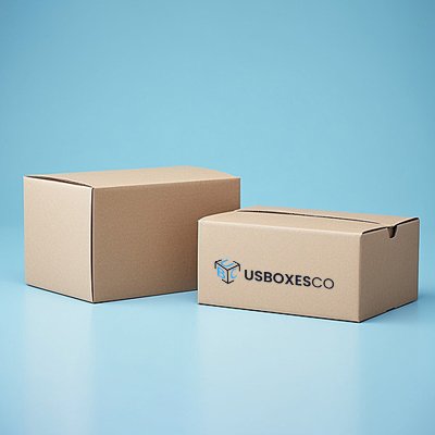 Custom plain corrugated boxes