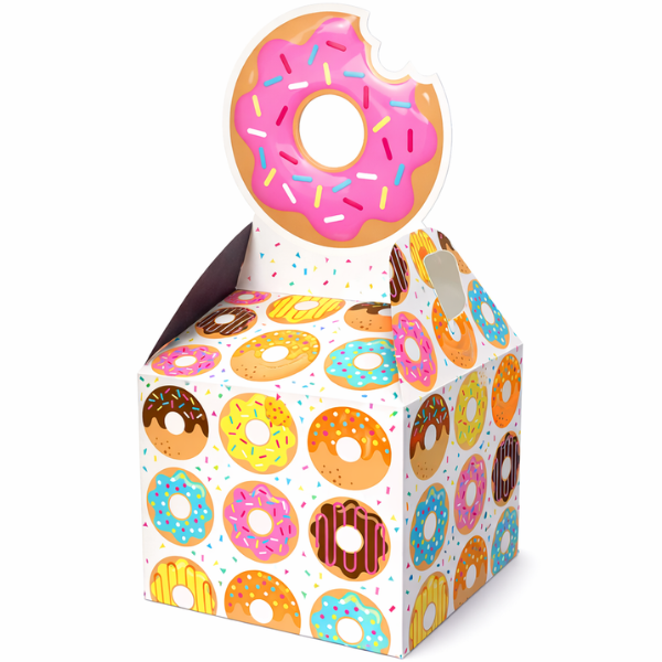 Personalized donut boxes