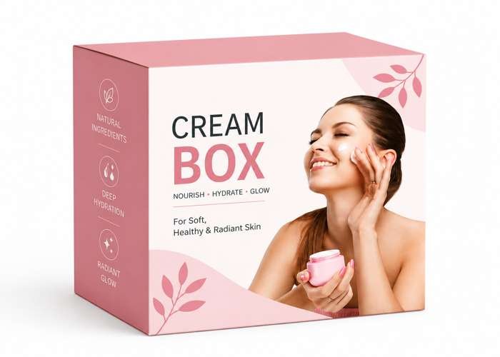 Cosmetic cream box product