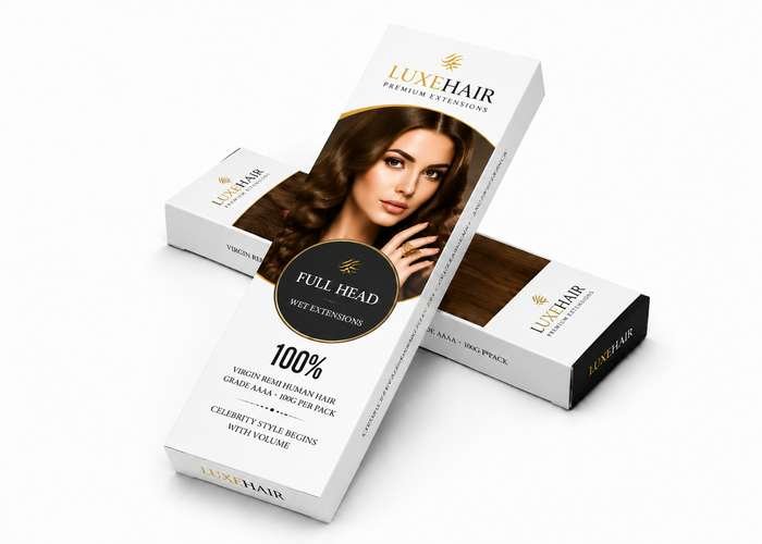 Custom Hair Extension Boxes