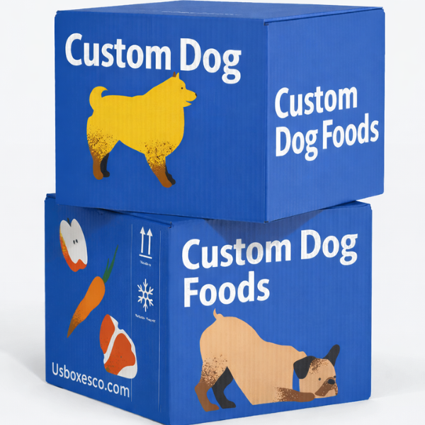 Custom dog food packaging