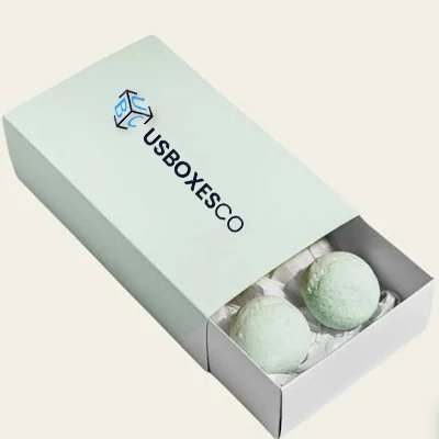 Custom sleeve bath bomb box
