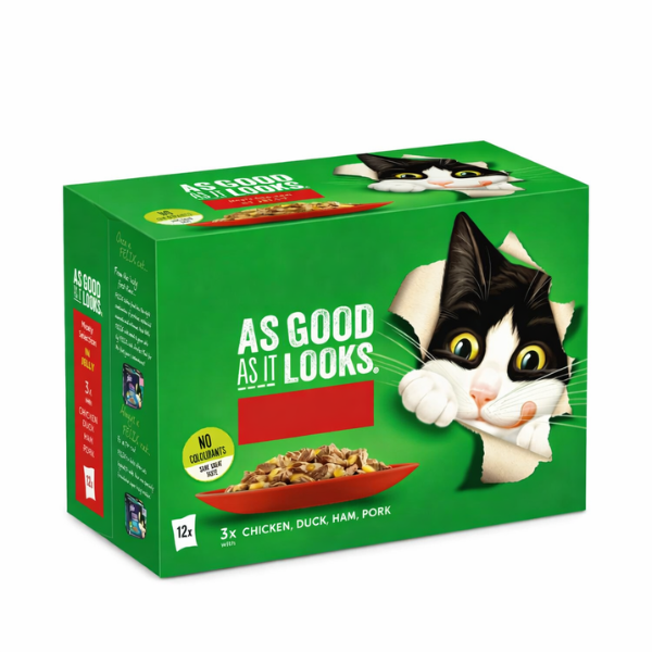 Custom cat food packaging