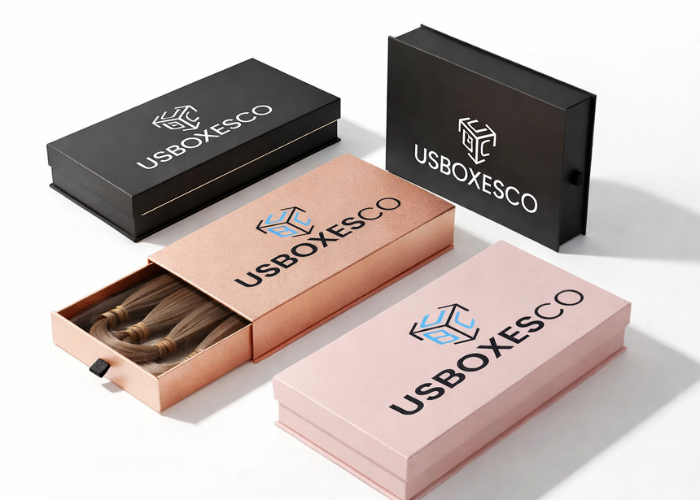 Custom Hair Extension Boxes