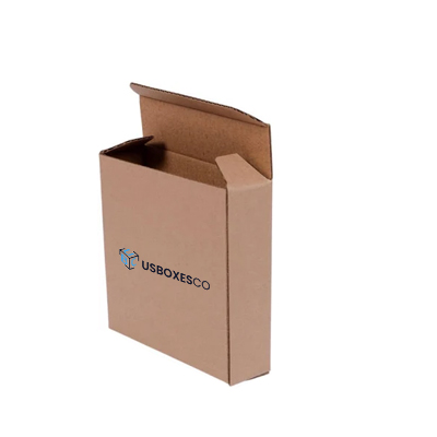 Brown kraft reverse tuck carton