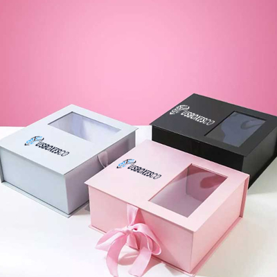 Custom printed window boxes