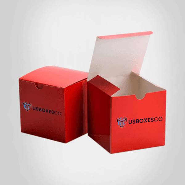 Custom cube boxes with logo