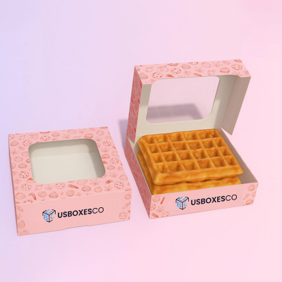 Customize printed waffle boxes